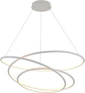 Hanglamp fijne spiraal wit dimbaar 105W