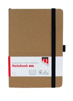 3 x Notitieboek Quantore - A5 - lijn - kraft