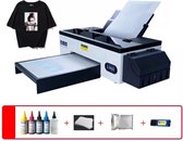 Dakta® A3 T-Shirt Printer | Printmachine | A3 Formaat Printer | Kraak Heldere prints| DTF Inkt | 71 x 33 x 21,5 cm | Digitaal display