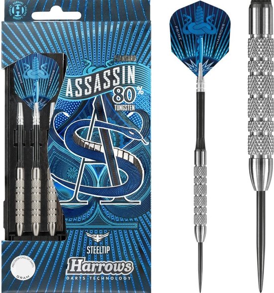 Harrows darts - ASSASSIN Standard 80% tungsten 22 gram van Harrows — afbeelding 3