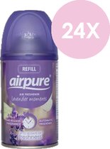 Airpure Lavendel Luchtverfrisser Navulling (Voordeelverpakking) - 24 x 250 ml