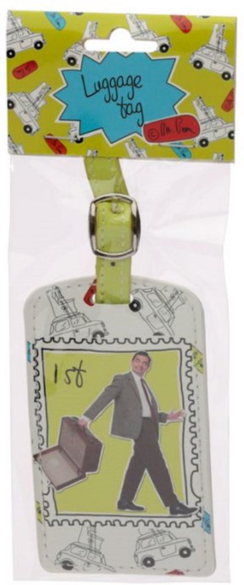 Bagagelabel Mr. Bean Postzegel