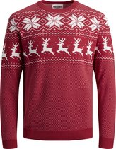 JACK&JONES ORIGINALS JORJOLLY KNIT CREWNECK Heren Kersttrui - Maat M