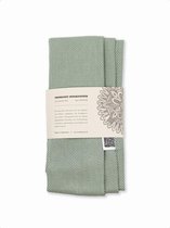Doorgeef Inpakpapier - Furoshiki - Duurzaam cadeau - Oceaan groen - Size S