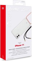 iPhone 11 Back Case Adjustable Neck Strap