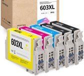 G&G 603 XL voor Epson 603 603XL Inktcartridge multipack 5 pcs- Huismerk