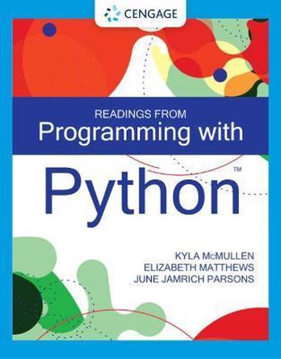 Programming with Python | 9780357637456 | June Jamrich Parsons | Boeken ...