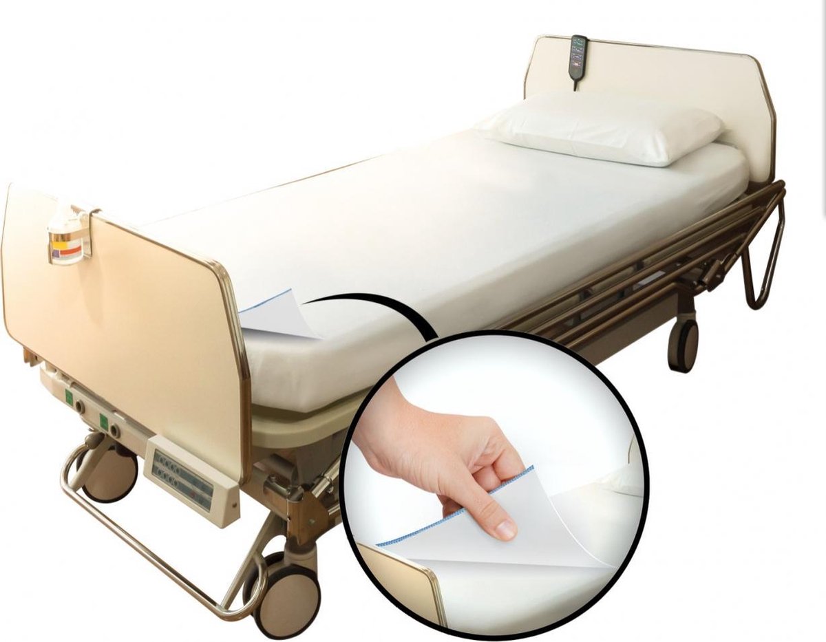 Disposable hoeslaken - standaard bed - 5 lagen