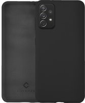 Coverzs Luxe Liquid Silicone case Samsung Galaxy A52 - zwart