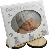 Bambino Baby's First Christmas fotolijst polyresin