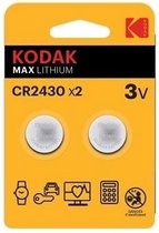 Kodak Max Lithium CR2430 - 2 pièces