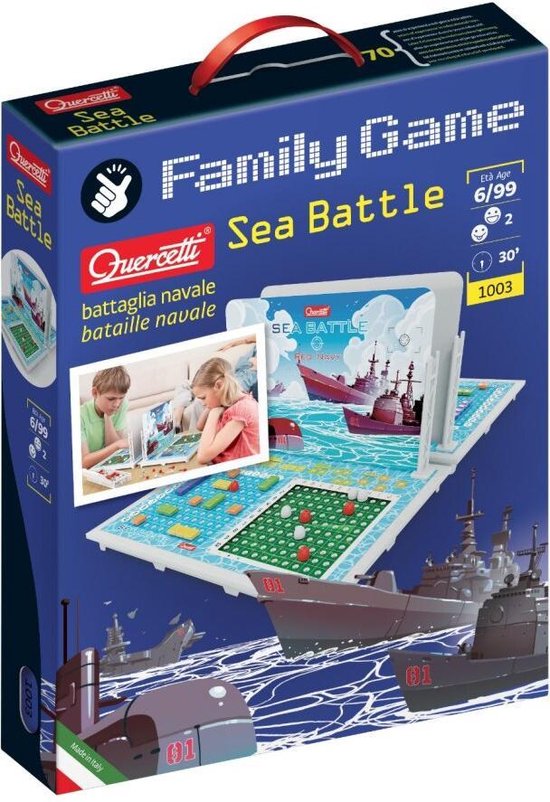 Boek: Quercetti Spel Sea Battle, geschreven door Quercetti
