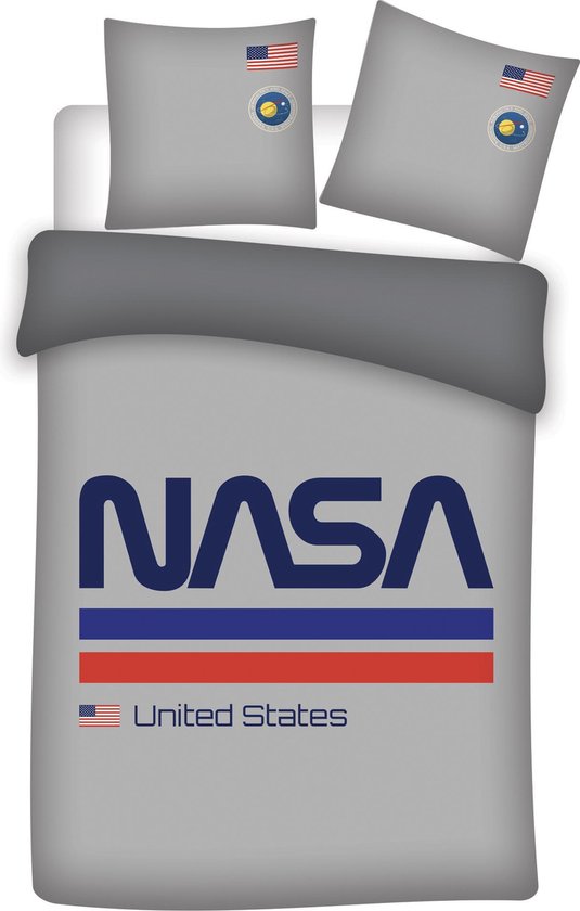 NASA Dekbedovertrek United States - Eenpersoons -140 x 200 - Polyester