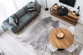 Mooyak - Vloerkleed Bestia - 160x220cm - Tapijt Zilver / Bruin