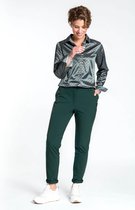 Groene Broek/Pantalon van Je m'appelle - Dames - Travelstof - Maat L - 3 maten beschikbaar