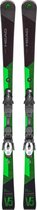 Head Ski model V-Shape V5 Lyt - Zwart/Groen - Lengte 156cm