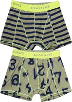 Claesen's boxershort Numbers 2-pack maat 104-110