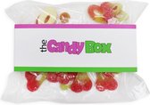 The Candy Box Snoep snoepzakjes - Kersje voor op de top - snoep - Gevuld met 200 gram snoep mix - kersen - ringen - suiker - zoet