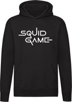 Squid Game | Unisex | Trui | Sweater | Hoodie | Capuchon | Zwart | Netflix | Serie | Survival Game | Drama
