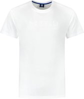 Rogelli Logo T-Shirt Sportshirt - Korte Mouwen - Heren - Wit - Maat 3XL