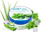 2 potten Betty's Nature Menthol & Aloe Vera Cooling Gel - 300ml - helpt tegen jeuk - huidirritatie - verfrissend - verkoelend - processierups