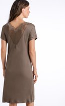Hanro Irini Nachthemd 076877 Reed Green - maat L