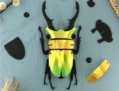 Assembli Stag beetle caribbean green metallic