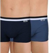 DIM-pakket van 2 blauwe basic boxers voor heren