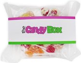 The Candy Box snoep snoepzakjes - Lolly pop  - Gevuld met 200 gram snoep mix