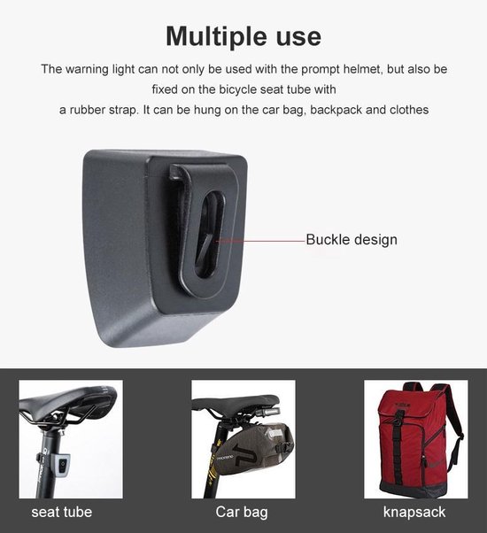 Fietsverlichting Hoog Kwaliteit- USB oplaadbare Koplamp - Fietslicht Achterlicht LED USB Oplaadbaar - Achterlicht voor Fiets – Herkenningslicht - Tas Verlichting — afbeelding 2