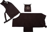 MHS Lycra Hood & Body Set Zwart XL