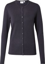 Saint Tropez gebreid vest mila Zwart-M