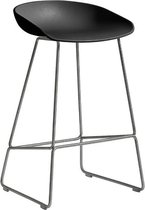 About A Stool AAS 38 - zwart - roestvrij staal - 76 cm
