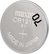 Maxell Lithium Batterij - Knoopcel - CR1216 - 2 stuks - 3V - Made in Japan