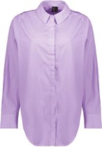 Vero Moda VMMIE L/S OVERSIZED SHIRT Lavendula Dames Blouse - Maat XL