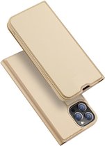 Dux Ducis - Slim bookcase hoes - iPhone 13 Pro Max - Goud