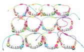 Set Armbanden - Fruit - 12 Stuks - Lengte Verstelbaar