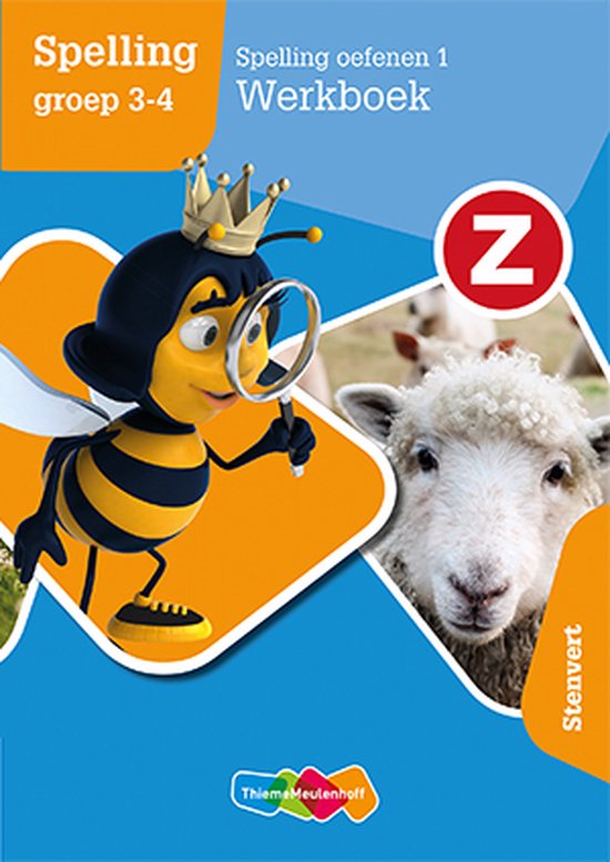 Z-Spelling 1 Spelling oefenen groep 3-4 Werkboek - cover