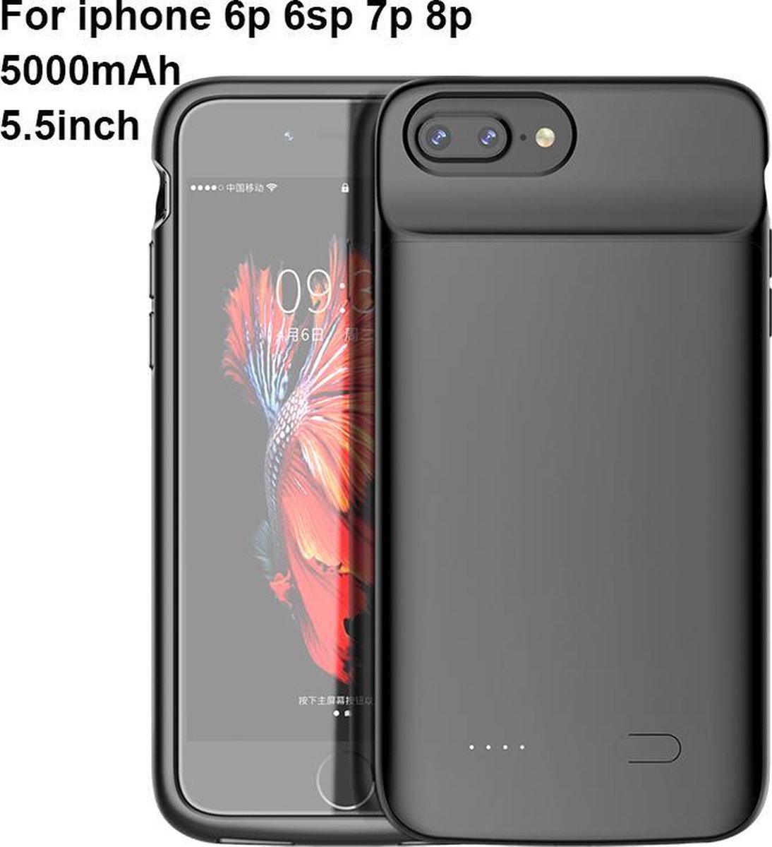 Battery Case - Telefoonhoes geïntegreerde accu - Apple iPhone... | bol.com