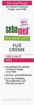 Sebamed Ureum Acute Voetcrème voor Droge Voeten, 100 ml + Voetmasker, 10 ml - Voordeelverpakking