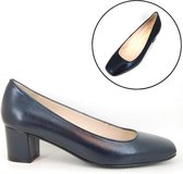 Stravers - Escarpins Stewardess Taille 33 Petites Pointures Bleu Chaussures Femme