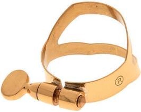 Enkele schroef aanpassing saxofoon rietbinder Compacte duurzame rietbinder voor sopraan saxofoon