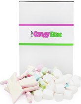 Snoep spekjes mix pakket & Snoepgoed doos - The Candy Box -  Ik houd je voor het speklapje  - 400 gram Uitdeel en verjaardag cadeau doos voor vrouwen, mannen en kinderen met: Ruitspekjes, Mar