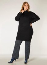 YESTA Berdine Jurk - Dark Navy - maat 4(54/56)