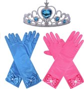 Het Betere Merk - Prinses Speelgoed - Prinsessen Accessoireset - Kroon - Tiara - Toverstaf - verkleedjurk - verkleedkleren meisje
