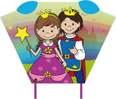 vlieger Magic Kite Pocket Sled prins & prinses 2-delig