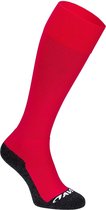 Avento Voetbalsokken - Comfort - Lang - Rood/Grijs - Maat 41/44