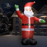 Opblaasbare kerstman 10 m XXL hogedrukblazer