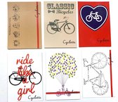 Cycle Gifts Ansichtkaarten Set - Verjaardagskaart - Postkaart - Bedankt kaartjes - Fietskaarten - Inclusief envelop - Cadeau