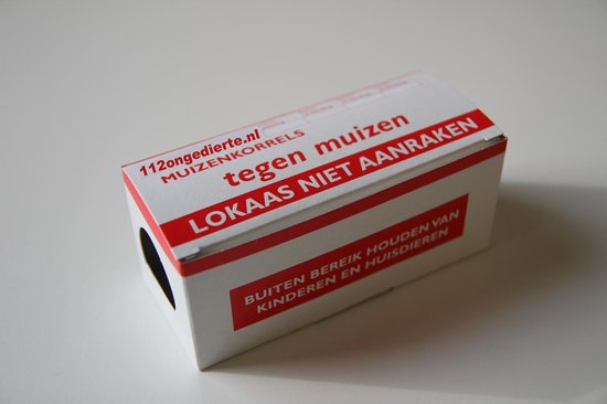 Muizengif muskil pakket 5 (250 gram Gif) - Muskil / 112ongedierte.nl